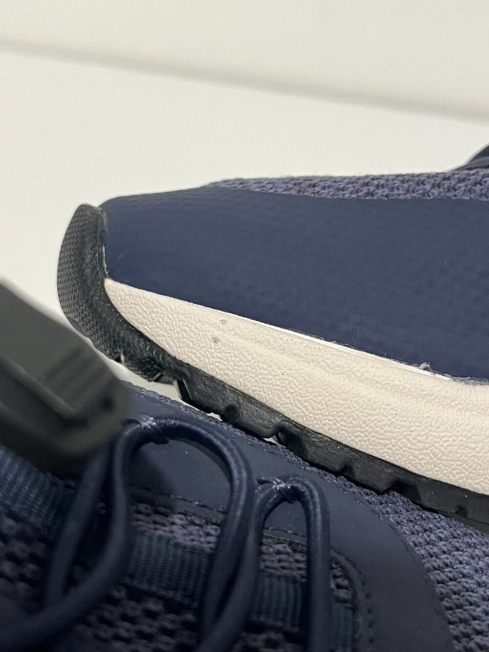 Strole Womens Mirage Athletic Sneakers 7.5 Walking Running Navy Blue Comfort - Picture 10 of 11